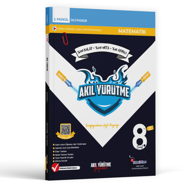 AKIL YRT 8.SINIF MAT 2.FSK ÜSLÜ İFADELER - 25-26